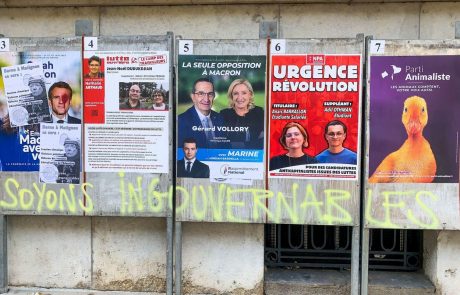 V Franciji danes prvi krog parlamentarnih volitev