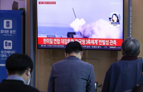 Severna Koreja v Japonsko morje izstrelila dve raketi