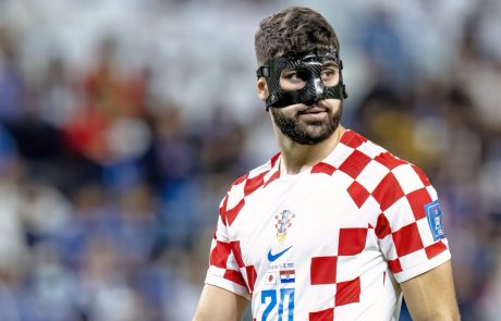 Ne sme jo sneti! Zakaj hrvaški nogometaš Joško Gvardiol nosi masko