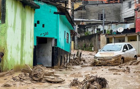 Brazilski Sao Paulo prizadela smrtonosna vodna ujma