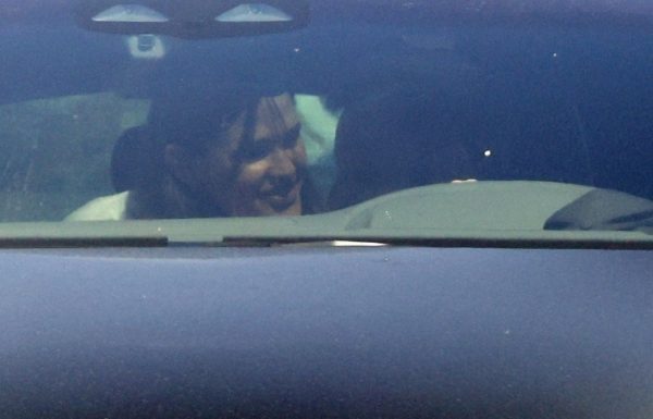 Ben Affleck fotografiran v avtu s svojo bivšo ženo, bila sta si zelo blizu
