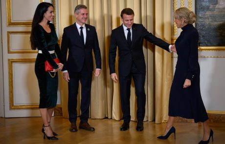 Golobova Tina pri Macronu s potezo, s katero je dvignila veliko prahu: To je skrbno načrtovala, a ni ostala neopažena