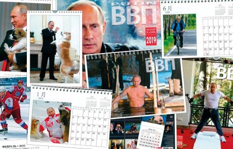 Putinov koledar na Japonskem podira prodajne rekorde