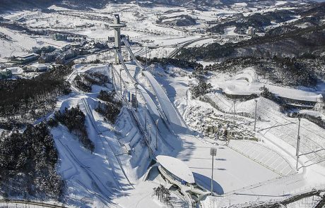 Sneg v Pyeongchangu je kot “stiropor”