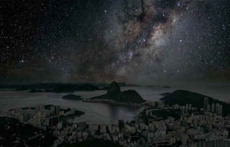 Kako bi bila svetovna mesta videti pod zvezdnatim nebom?