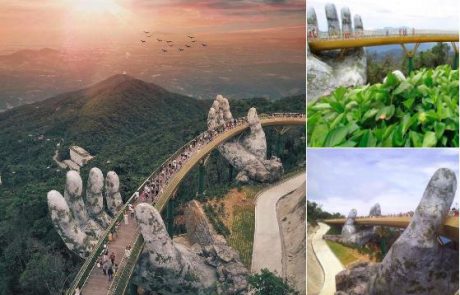 V Vietnamu so odprli spektakularen most, ki je videti kot iz filma Gospodar prstanov