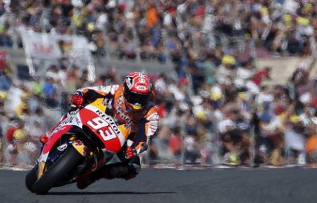 Marc Marquez pobegnil konkurenci, ki pribija na križ Jorgeja Lorenza