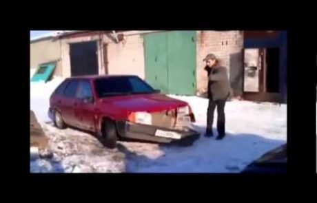VIDEO: Takšni so pač ruski avtomobili …