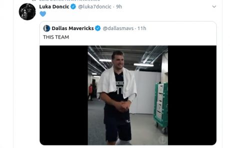Luka Dončić spet zažgal družbena omrežja