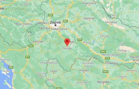 Del Hrvaške je zaradi potresa 20 cm bližje Madžarski
