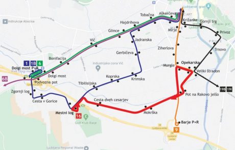 S prenovo Ceste dveh cesarjev Ljubljana dobila tudi novo linijo LPP