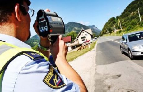 Tukaj vas bodo policisti lovili na radar