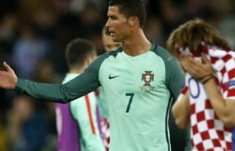 Ronaldo zato ni slavil proti Hrvaški