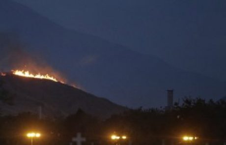 Požar pregnal Žakljevo in kolegice