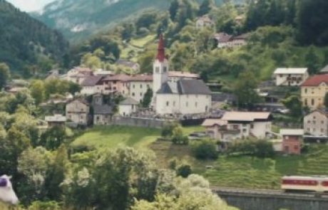 Kakšna reklama za Slovenijo … Milka posnela oglas v Baški grapi