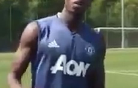 Pogba oponašal Ibrahimovića