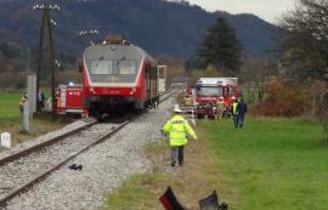 Strojevodja je trčenje skušal preprečiti, a mu ni uspelo