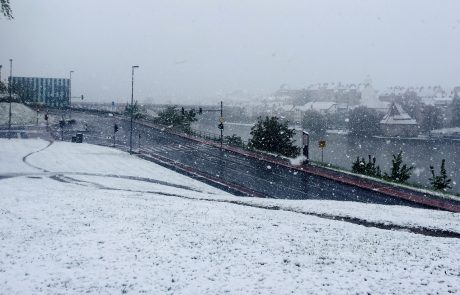 Za Maribor napovedan sneg do nižin