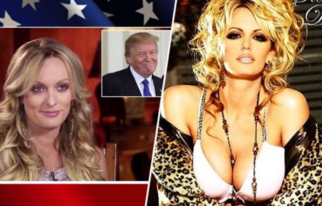 Afere uradno zanikane, Stormy Daniels pa na turneji »naredimo ZDA znova pohotne«