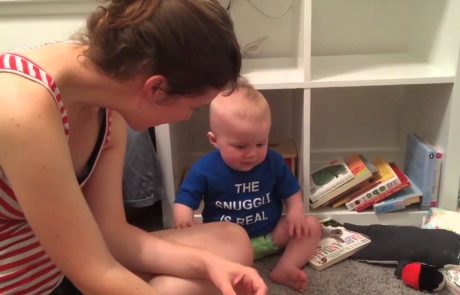Tega dojenčka še kako dobro razumemo! (video)