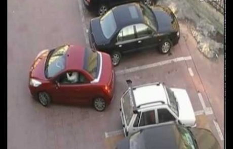 To se lahko zgodi, če ženski pred nosom ukradete parkirno mesto (video)