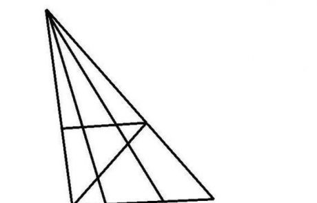 Če na tej fotografiji najdete 24 trikotnikov, ste genij!
