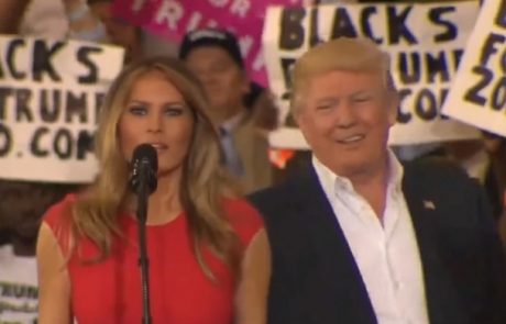 Jezna kot ris: Poglejte, kaj je Melania naredila, ko se jo je Trump dotaknil