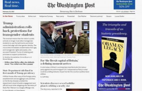 Washington post: Demokracija umira v temi