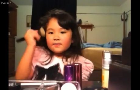 VIDEO: 5-letna umetnica ličenja