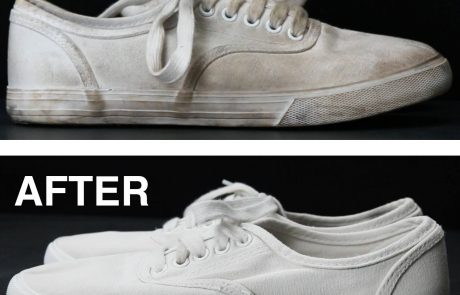Uporaben nasvet: Kako bele platnene čevlje narediti znova brezhibno bele
