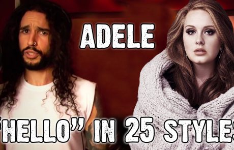 Video dneva: Pesem Adele v stilu 25 največjih glasbenikov vseh časov