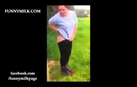 VIDEO: Kaj se zgodi, če golo rit prislonimo na električno ograjo?