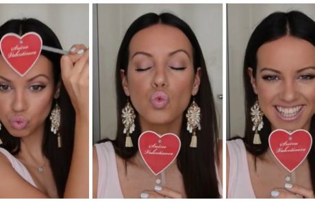 Video nasvet za ličenje: Valentinov makeup