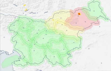 Pozor, ARSO izdal rdeče opozorilo za točo v Podravju
