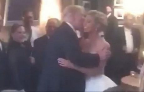 Poglejte, kako je Trump presenetil mladoporočenca