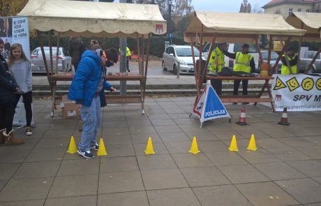 FOTO: Mestna občina in NK Maribor s skupnimi močmi za varnost na cestah