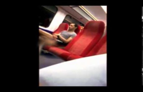 Ženska posnela nadlegovalca, kako ji na vlaku kaže genitalije (video)