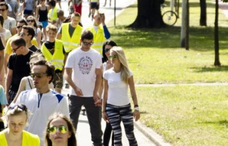 ZZrolano mesto zaradi dežja v Mariboru danes odpade